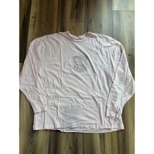 Victoria's Secret Sz Small Pink Bling Long Sleeve T-shirt